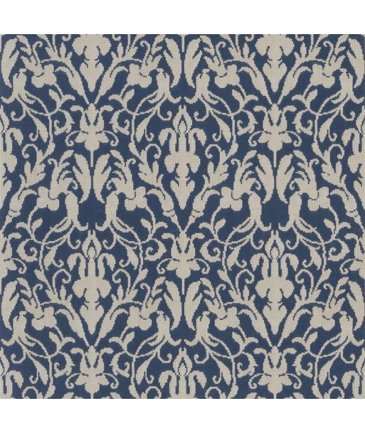 Papier Peint RL Speakeasy Damask Indigo Découvrez la collection