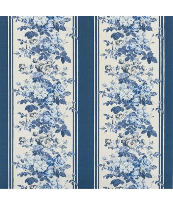 Tissu RL Bramhall Garden Porcelain rembourrage situé sous