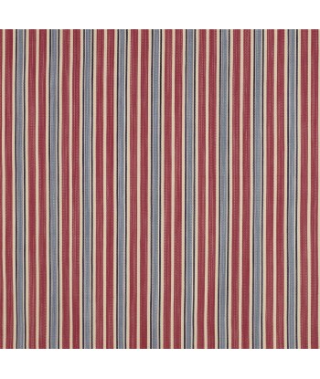 Tissu RL Colombier Stripe Antique Red hantent personnes