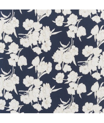 Tissu RL Constance Floral - Resort Navy pas cher 