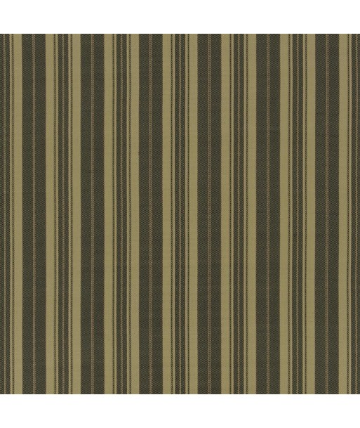 Tissu RL Derbyshire Ticking - Black/jute Economisez 