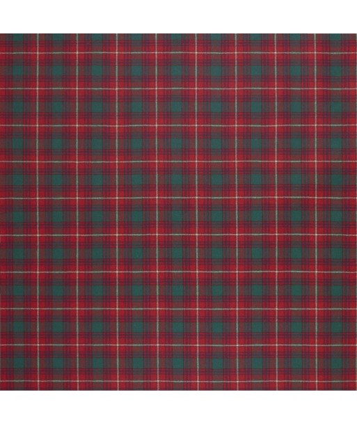 Tissu RL Doncaster Tartan Evening Red votre restaurant rapide dans 