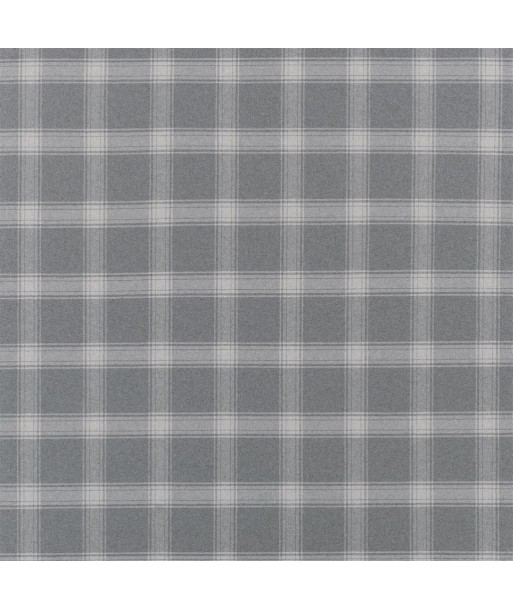 Tissu RL Doublebrook Plaid Grey Flannel de l' environnement