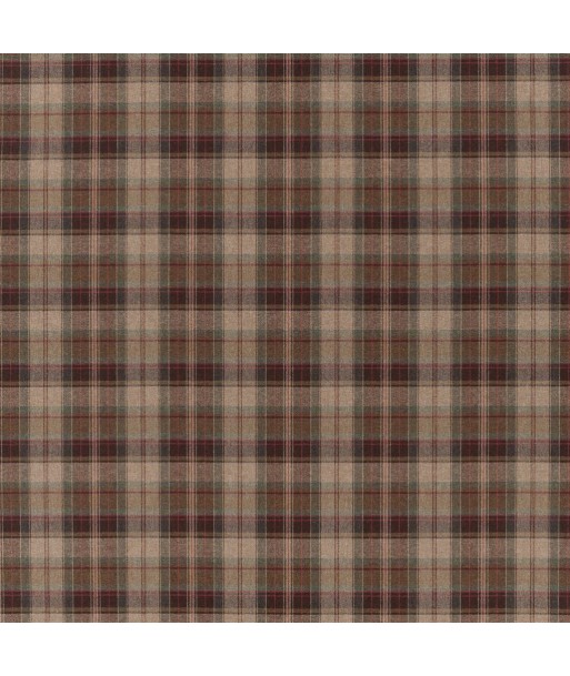 Tissu RL Eliott Plaid Olive en ligne des produits 