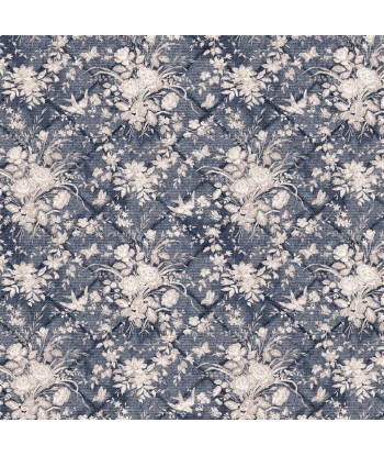 Tissu RL Eliza Floral - Vintage Blue en linge