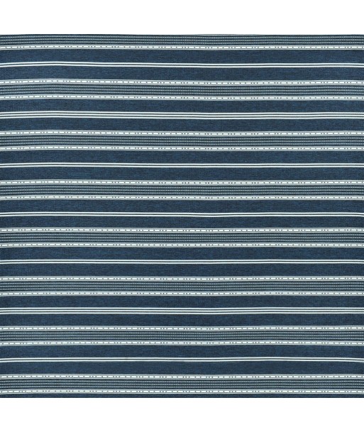 Tissu RL Ensenada Stripe Indigo À commander