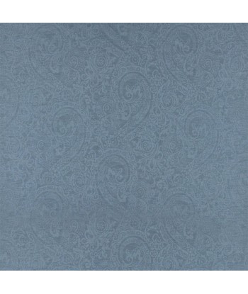 Tissu RL Florence Linen Damask Vintage Blue votre